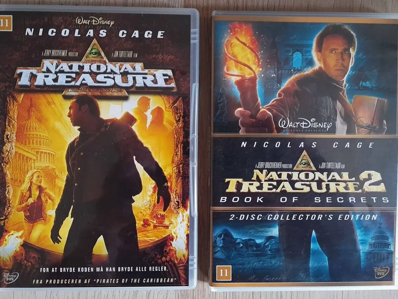 Billede 1 - National Treasure 1 & 2, DVD, action