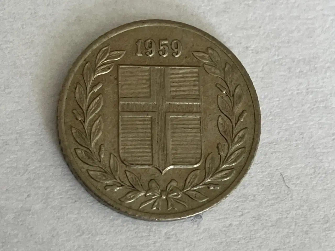 Billede 1 - 25 Aurar Iceland 1959