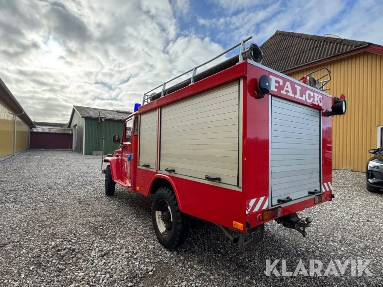 Billede 4 - Veteran brandbil Toyota Land Cruiser BJ45