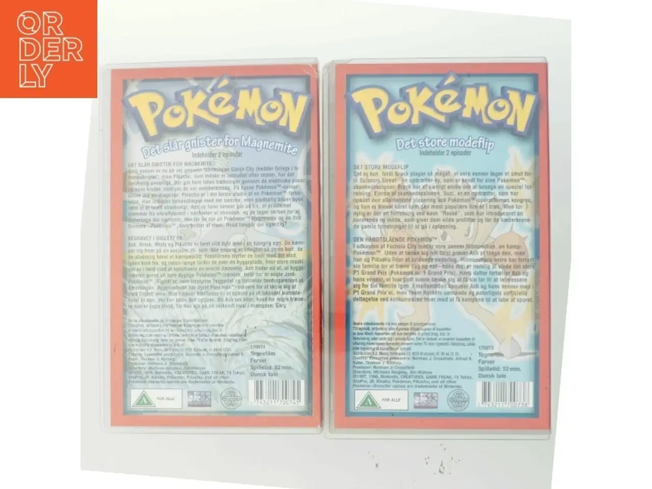 Billede 3 - Pokémon: Det store modeflip & Det slår gnister for Magnemite (VHS)