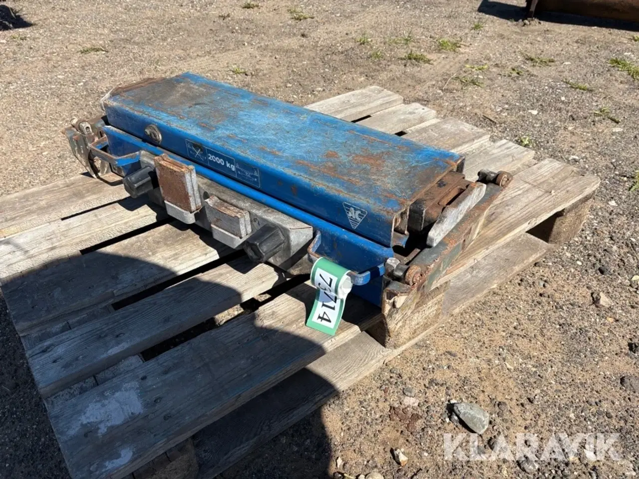 Billede 1 - Hydraulisk donkraft AC - 2000kg