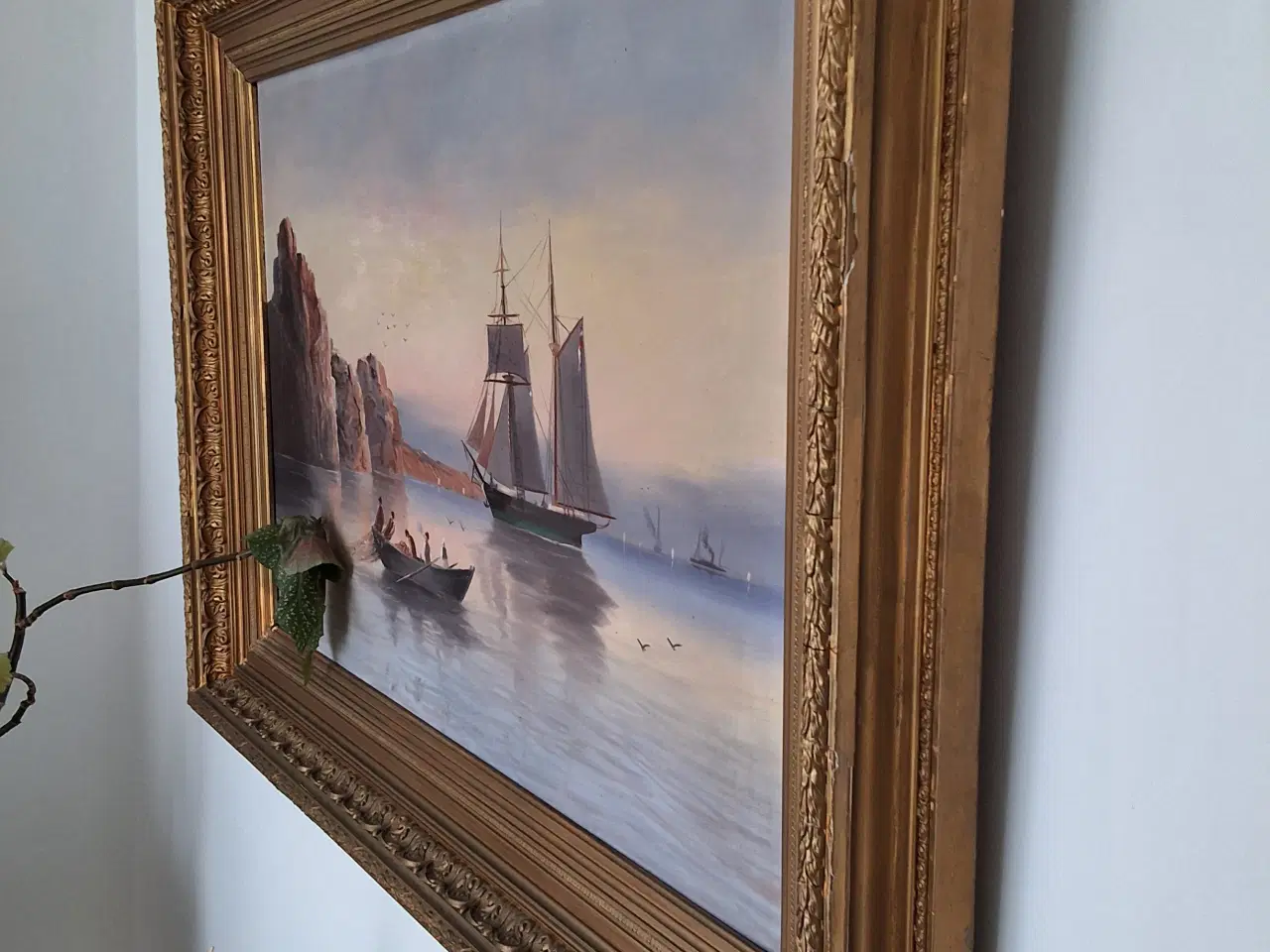 Billede 5 - SMUKT klassisk oliemaleri købt i Sverige