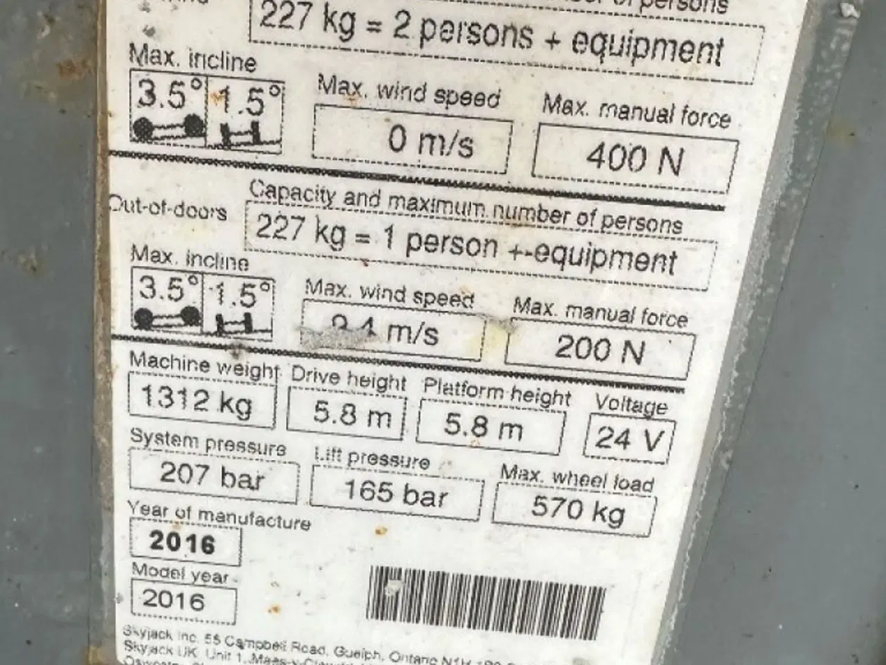 Billede 4 - Sky Jack Sj III 3219