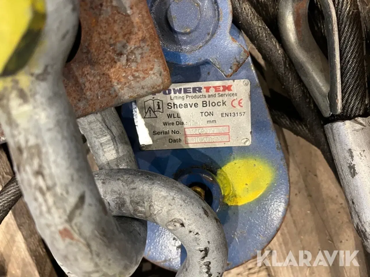 Billede 8 - Assorteret wire og Kasteblokke 6 paller