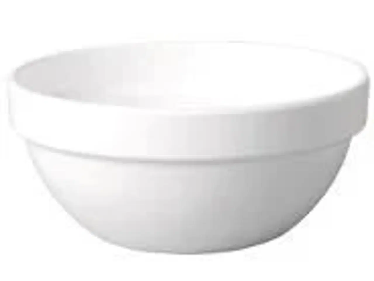 Billede 1 - 10 stk. Skål Casual 50 cl Diam140 mm melamin hvid