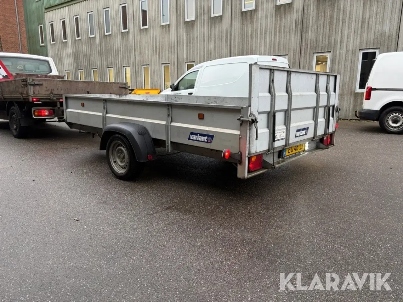 Billede 3 - Maskintrailer Variant 1519F1 med vippelad