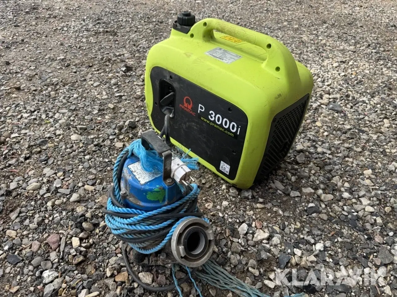 Billede 4 - Generator & dykpumpe KGK P3000i