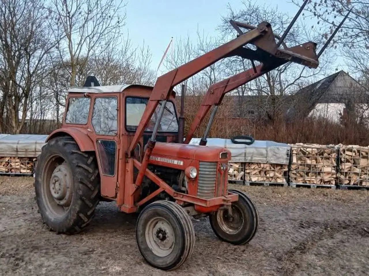 Billede 3 - Massey Ferguson 65 med frontlæsser