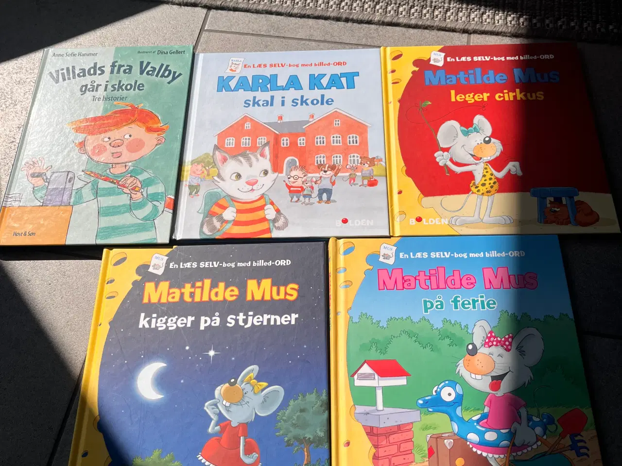Billede 1 - fem fine børnebøger