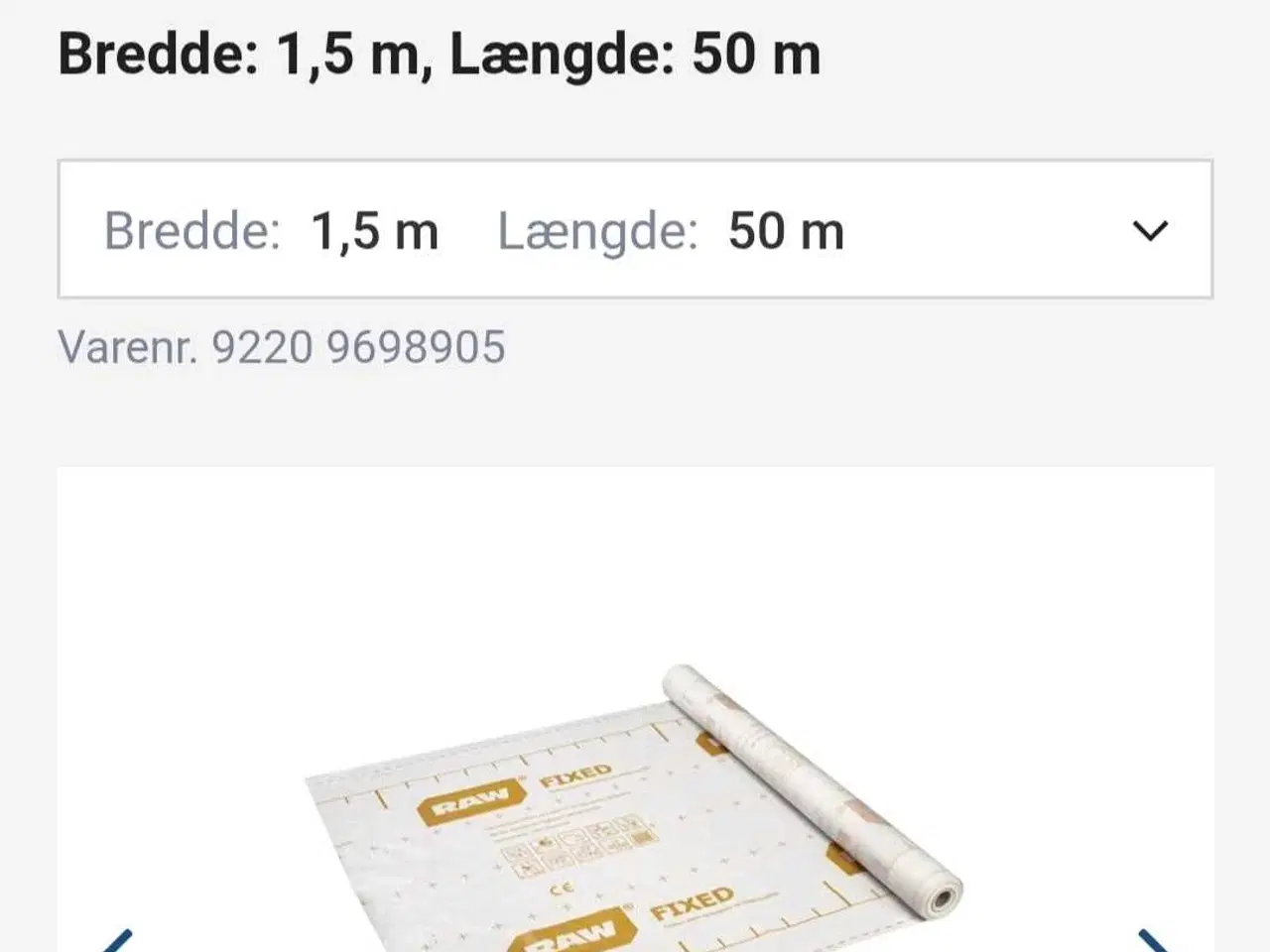 Billede 1 - Dampspærre      