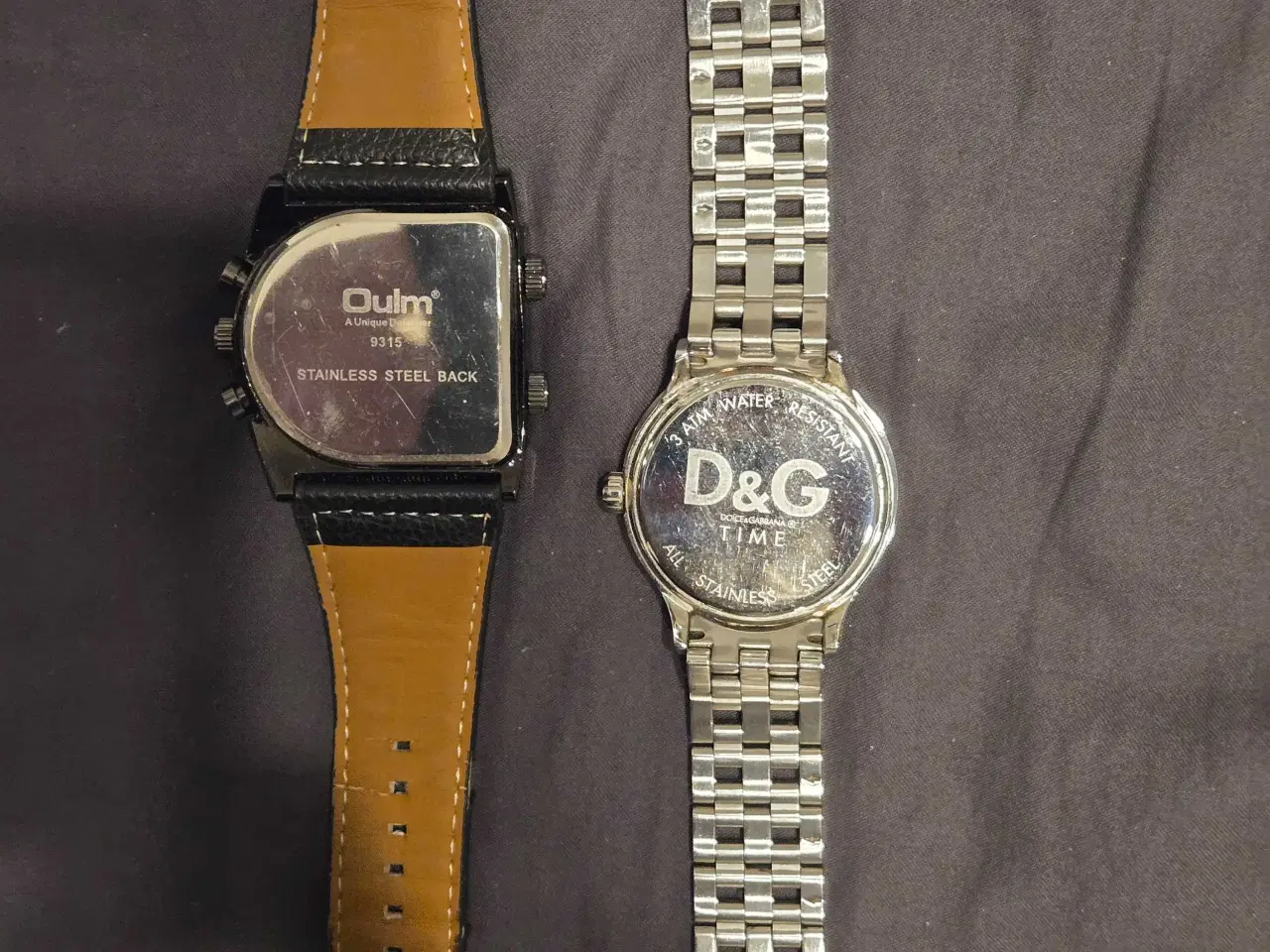 Billede 4 - Dolce og Gabbana ur med tilhørende Oulm ur til.