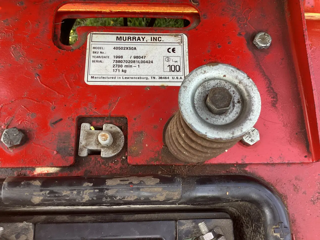 Billede 4 - Plænetraktor+vogn
