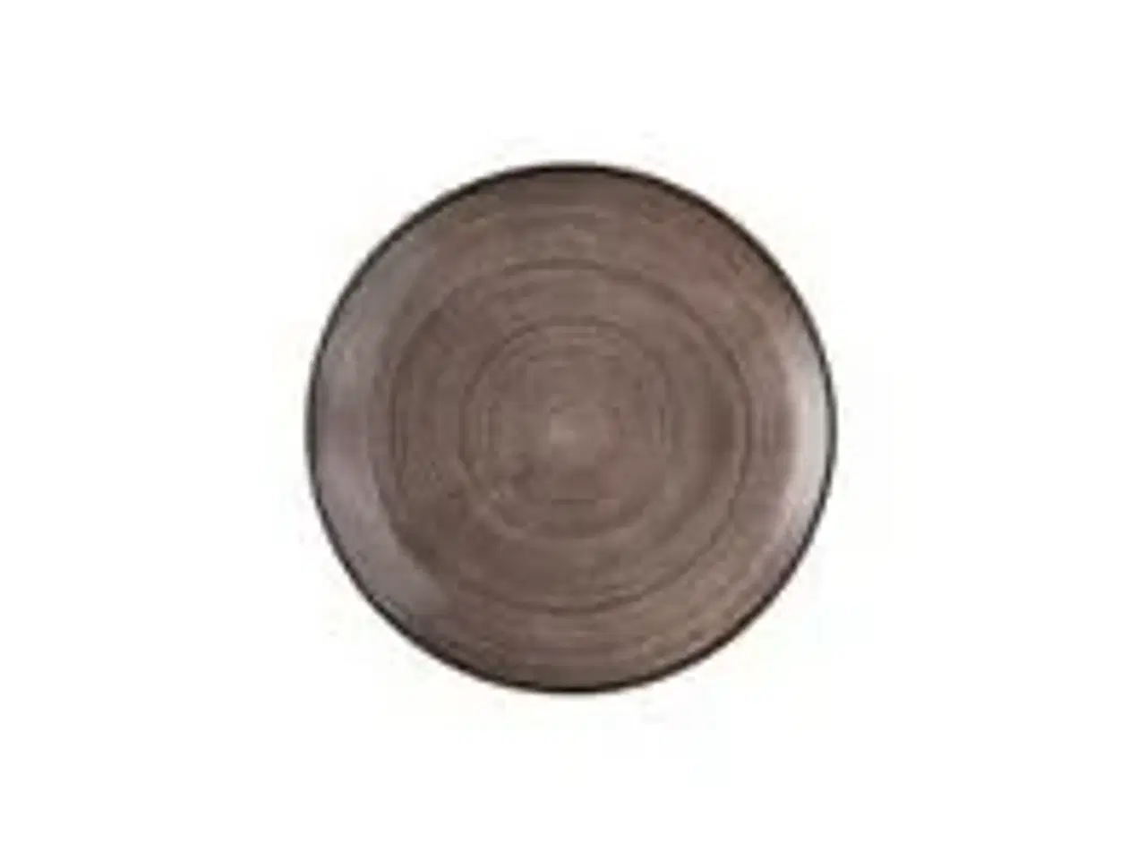 Billede 1 - 17 stk. Tallerken coupe brun 260 mm Stonecast Raw Churchill