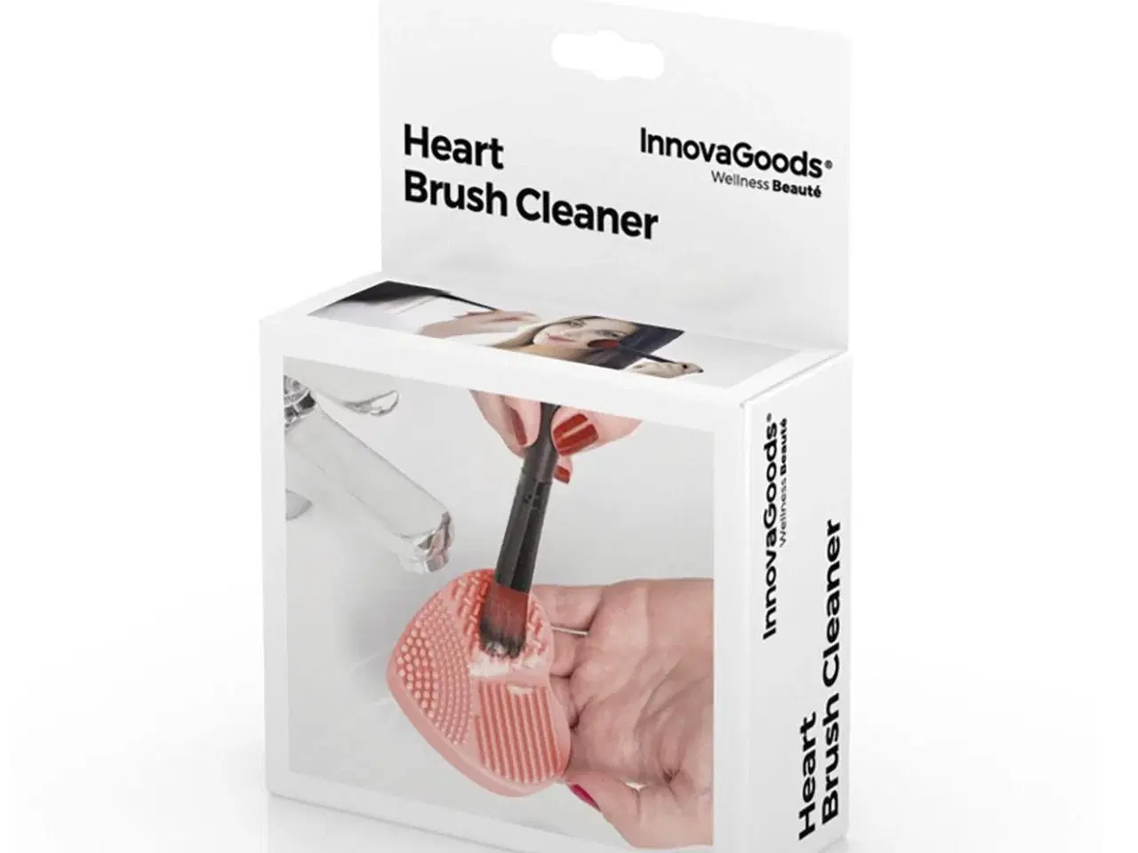 Billede 7 - Renser til makeupbørster Heart InnovaGoods