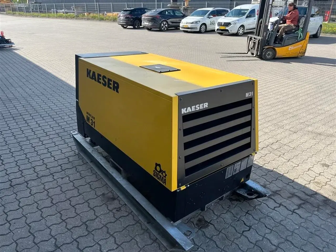 Billede 9 - Kaeser M 31 3M3 kompressor på ski