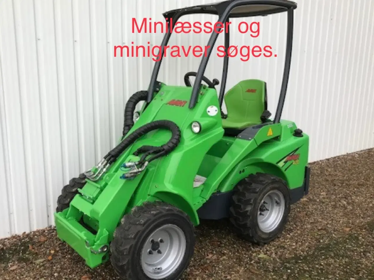 Billede 1 - Minilæsser og minigraver søges 