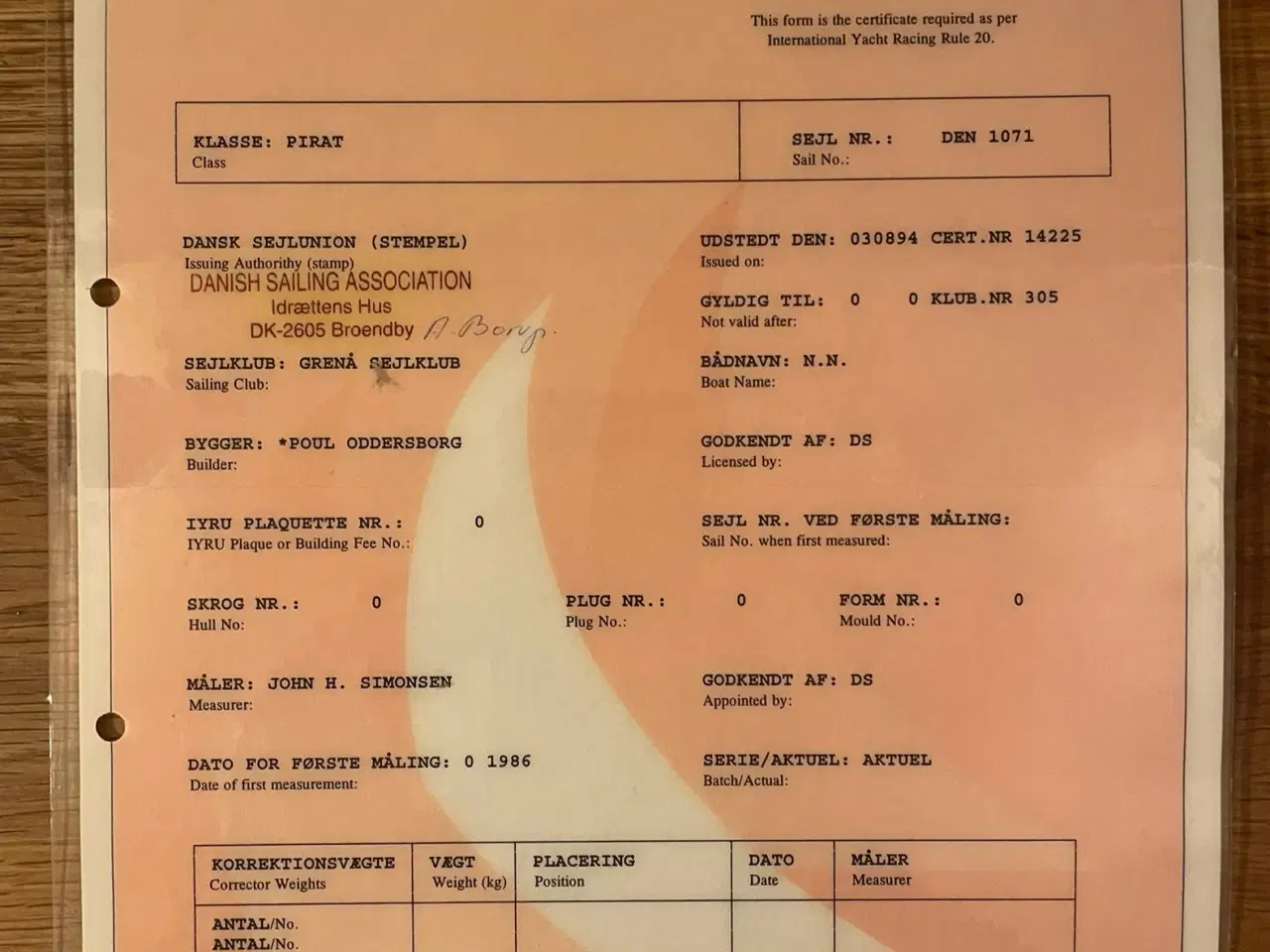 Billede 5 - Pirat sejljolle 16 fod