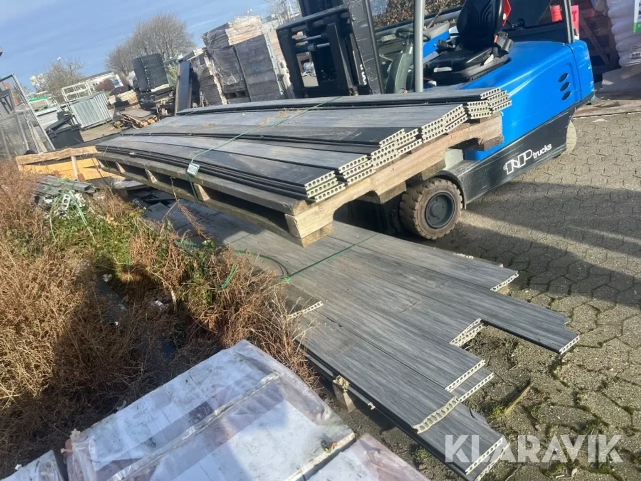 Billede 1 - Komposit terrasse brædder Kirkedal 41 styk