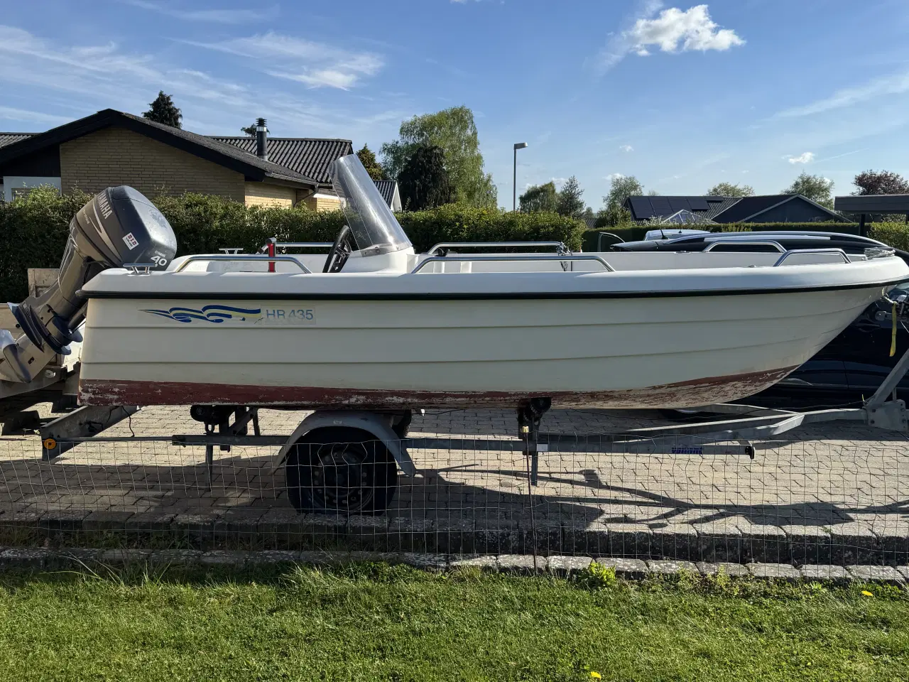 Billede 1 - HR435 motorbåd 