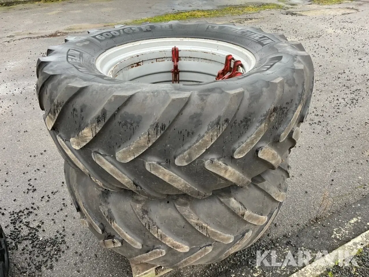 Billede 2 - Tvillingehjul Michelin Multibib 600/65R38 - 2 styk