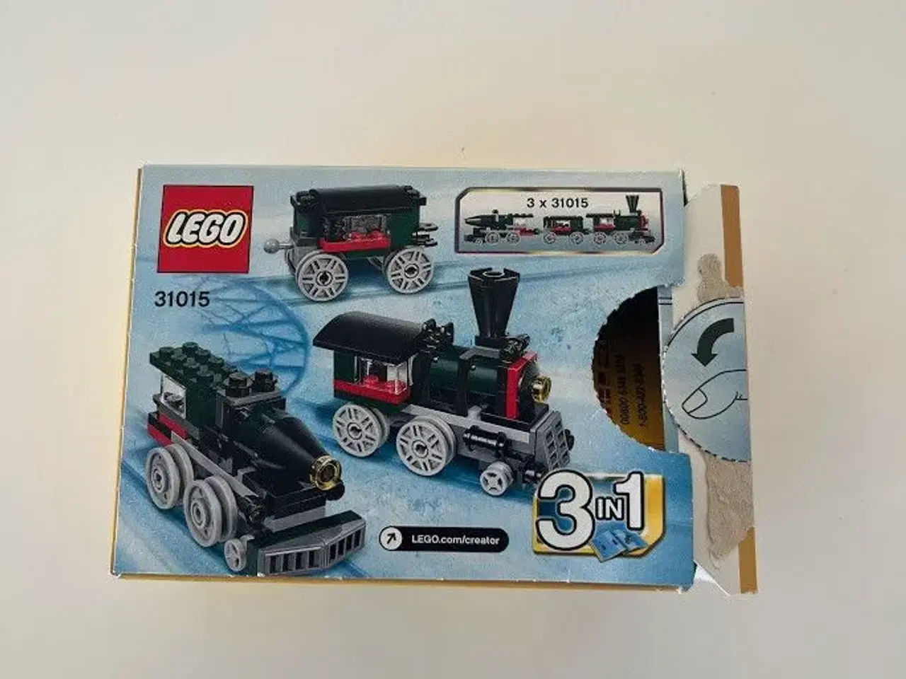 Billede 2 - LEGO Creator 3 i 1 nr. 31015 - Tog og vogn