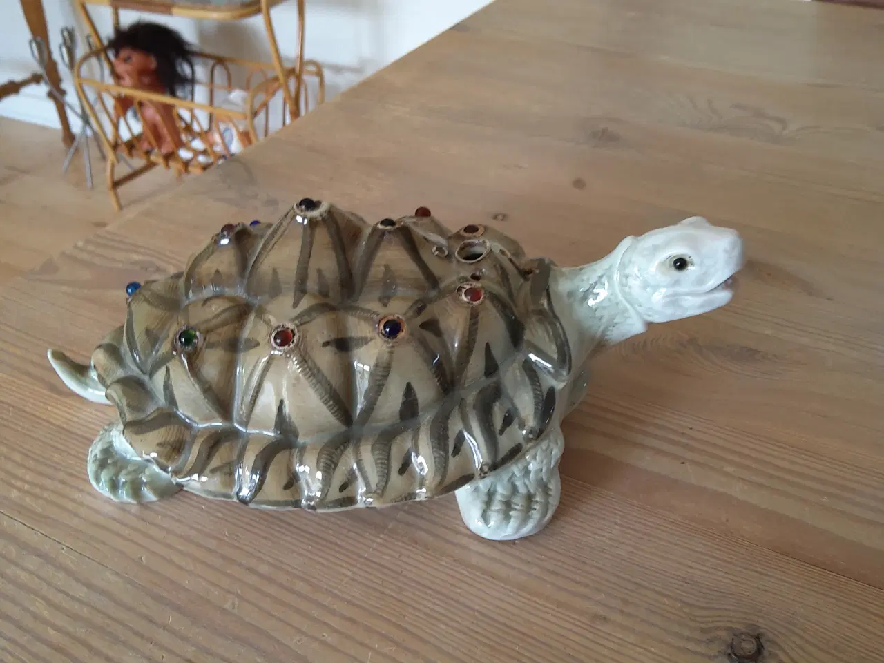 Billede 1 - Skildpadde i porcelæn 