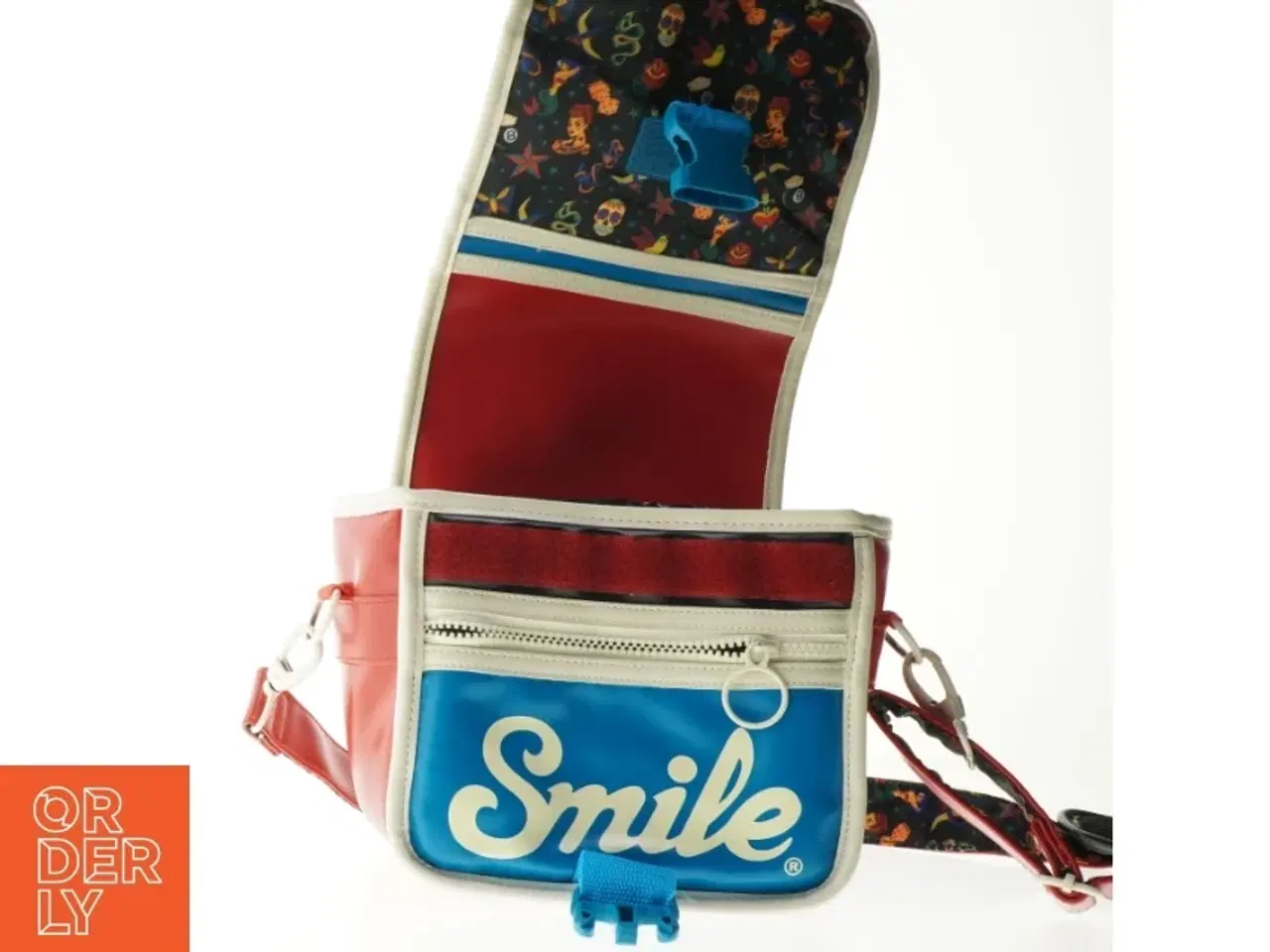 Billede 3 - Smart Kamera skuldertaske med farverigt design fra Smile (str. 23 x 16 cm)