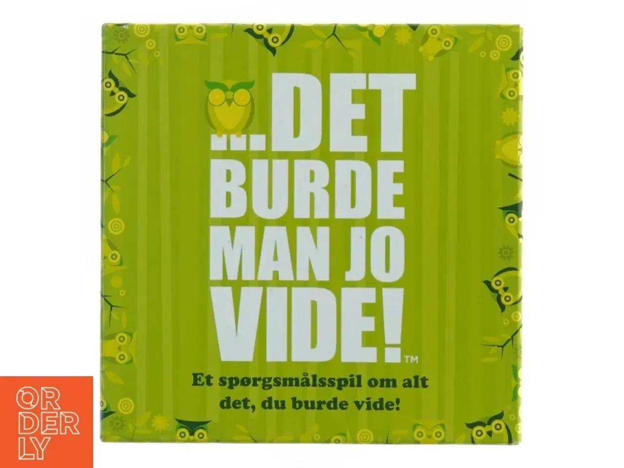 Billede 1 - Spil &#39;DET BURDE MAN JO VIDE&#180; (str. 14 x 14 x 4,5 cm)