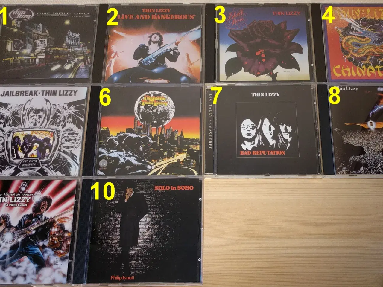 Billede 1 - Thin Lizzy / Philip Lynott: 10 Titler