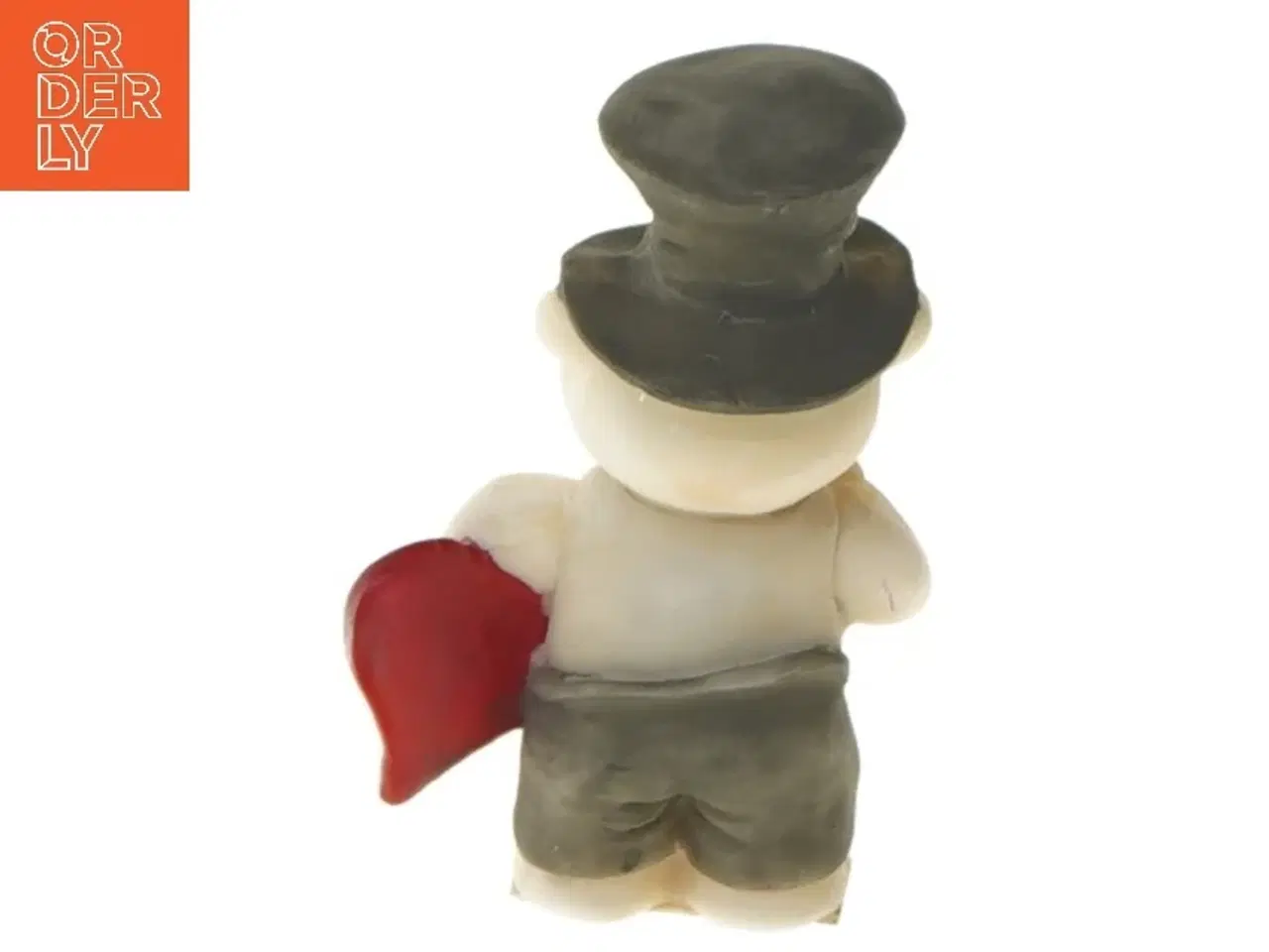 Billede 4 - Dekorationsbamser med hjerte, 12 stk. (str. 12 styk, 8 cm)