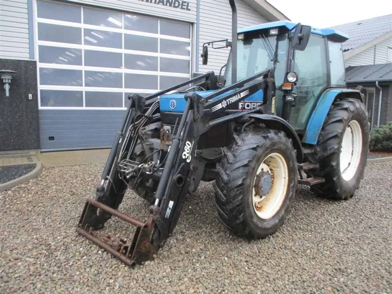 Billede 12 - New Holland 7740 SLE Turbo Med frontlæsser og frontlift.