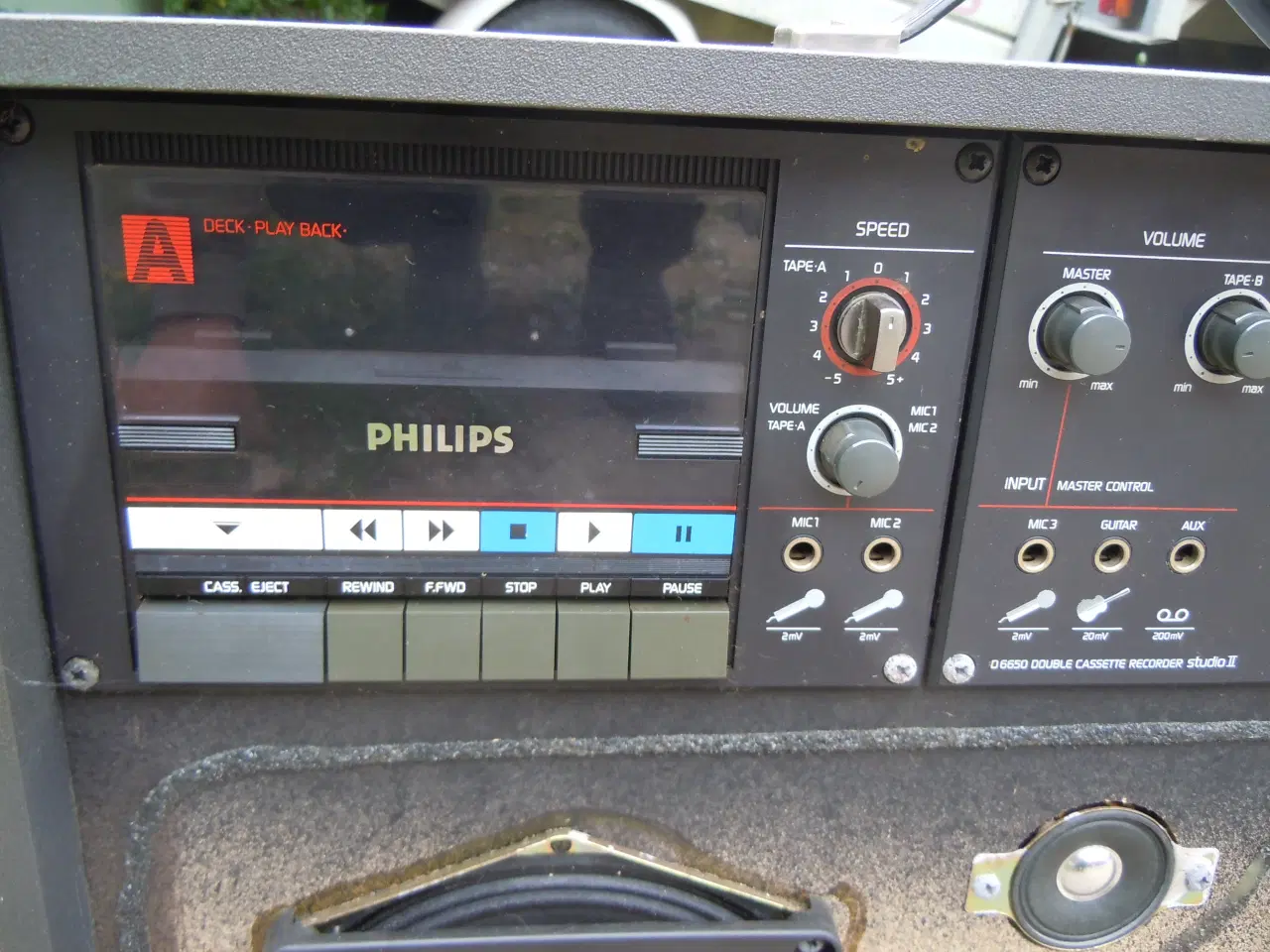 Billede 2 - Dual casette Philips d 6650 