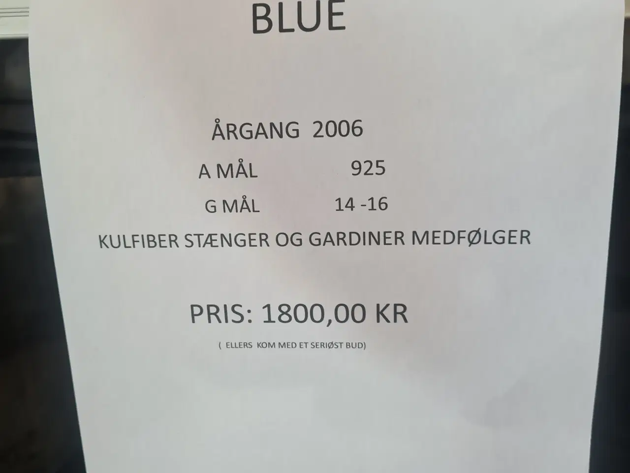 Billede 3 - Isabella Capri lux blue fortelt årg 2006