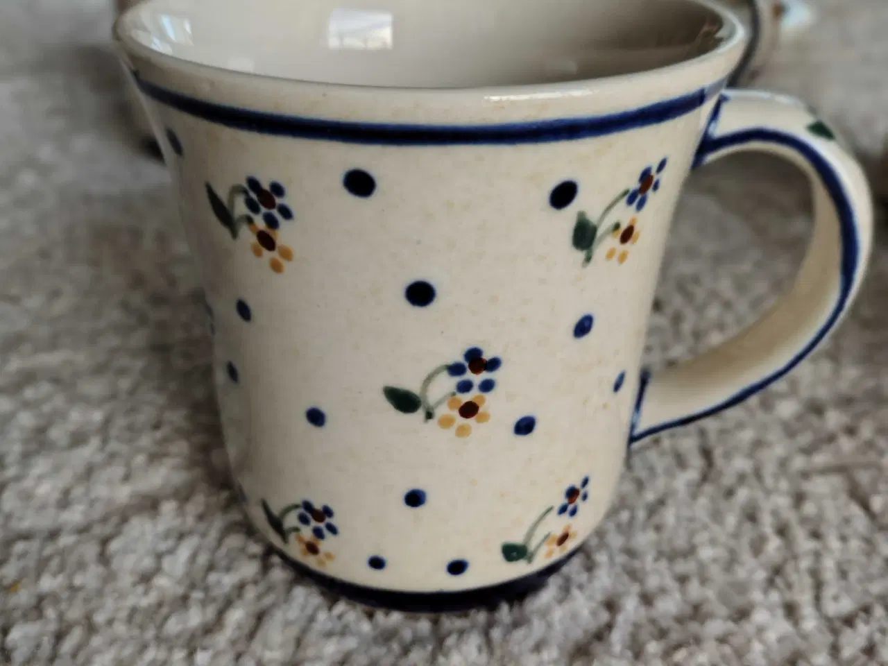 Billede 4 - Spisetallerkener, testel, håndlavet keramik 