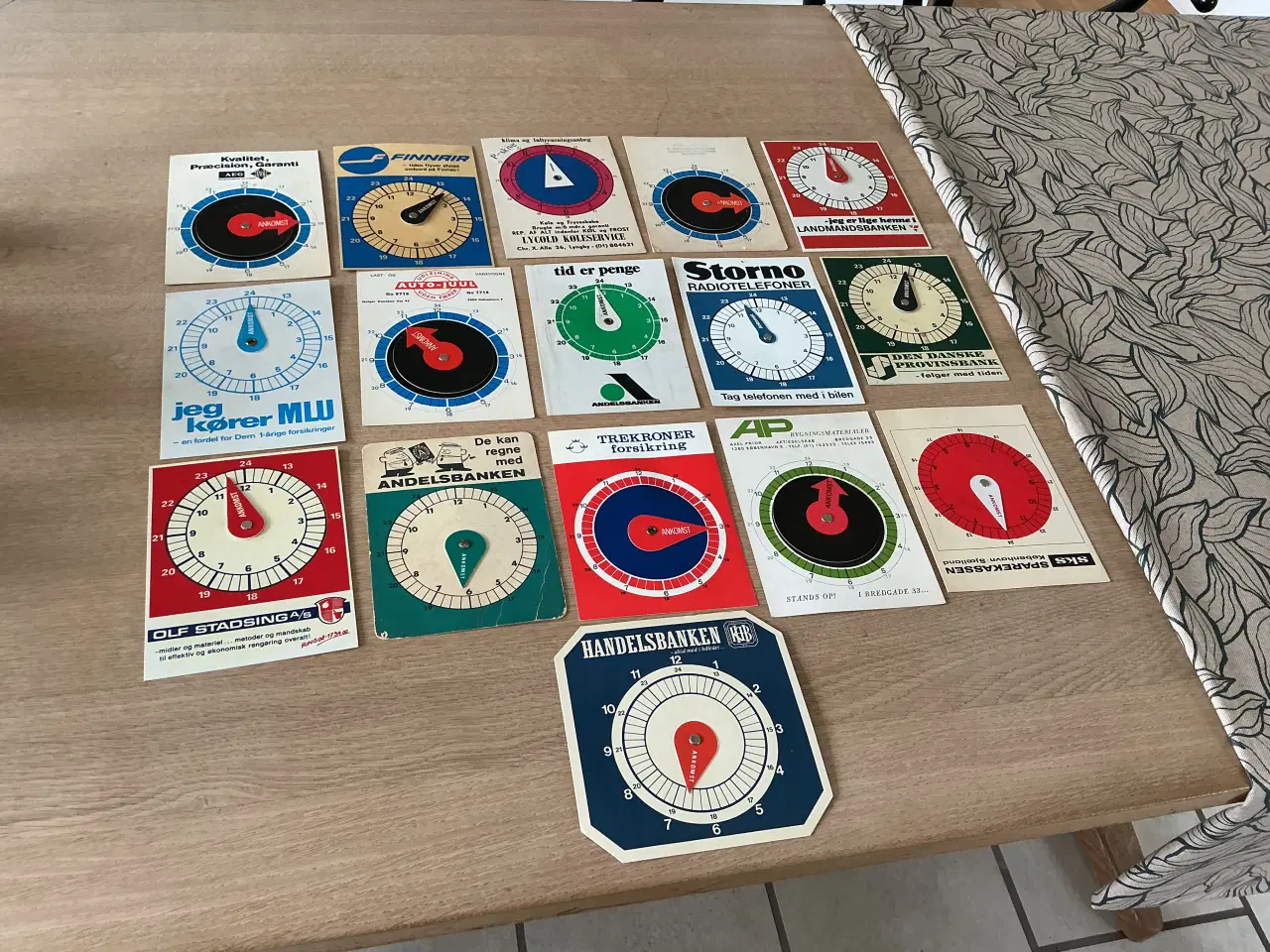 Billede 1 - P skive retro/ gammel 