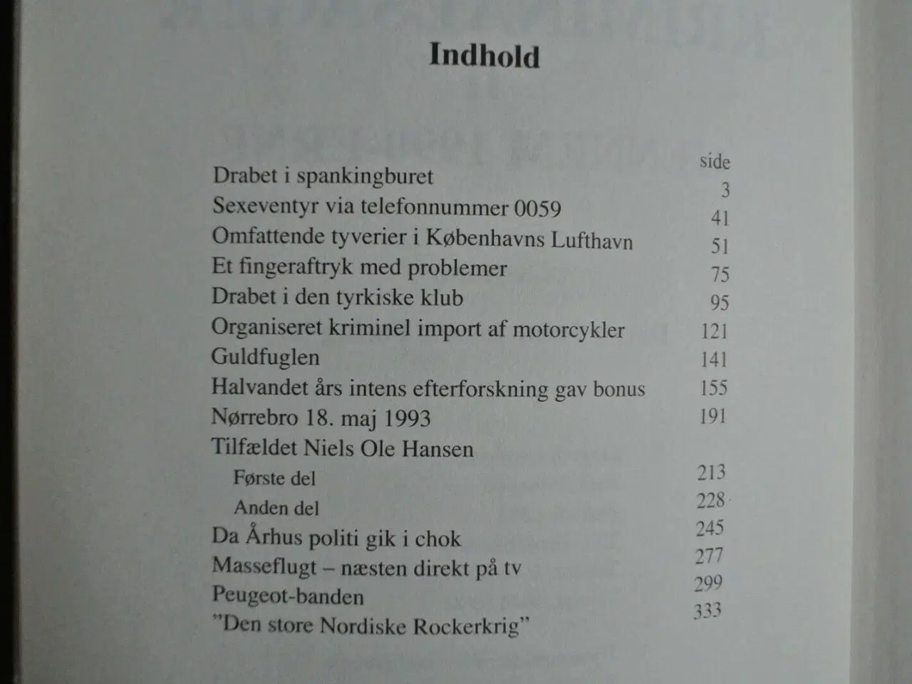 Billede 2 - danske kriminalsager 2 - gennem 1990-erne, emne: h