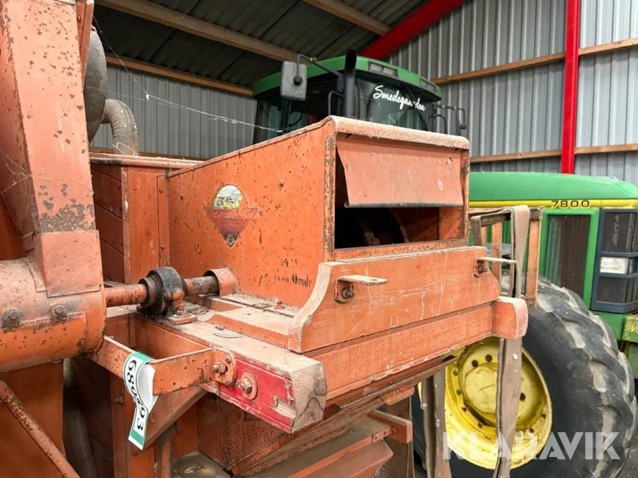 Billede 6 - Tærskeværk/kornrenser Roland - antik