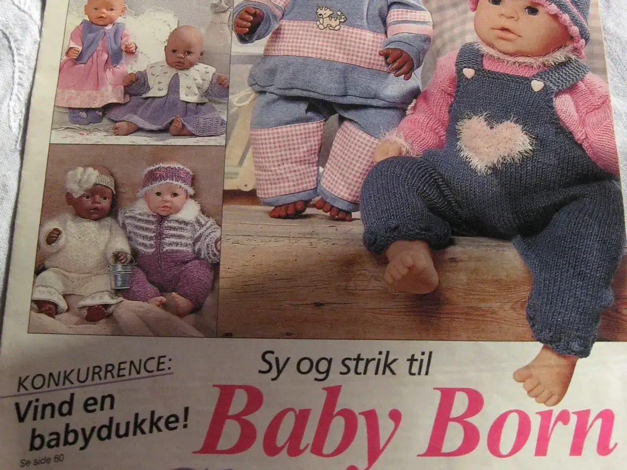 Billede 1 - Sy og strik til Baby Born og Chou Chou