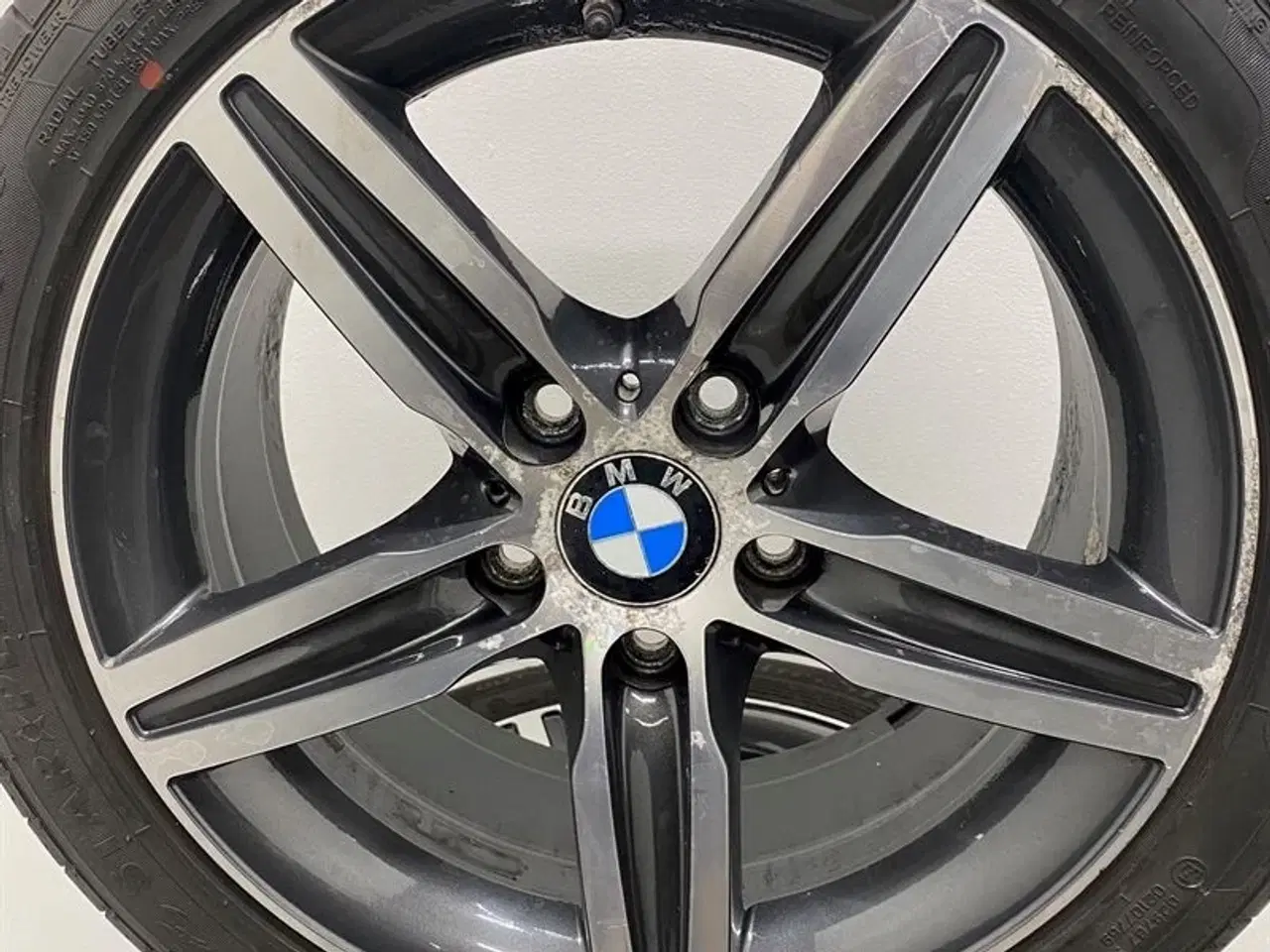 Billede 6 - 4stk 17" Org. BMW Alufælge Med Dæk "Sternspeiche 379" A64311 BMW E87 E90 E91 E81 E87LCI E90LCI E91LCI F20 F21 F22 F23 F21LCI F20LCI F22 LCI F23 LCI