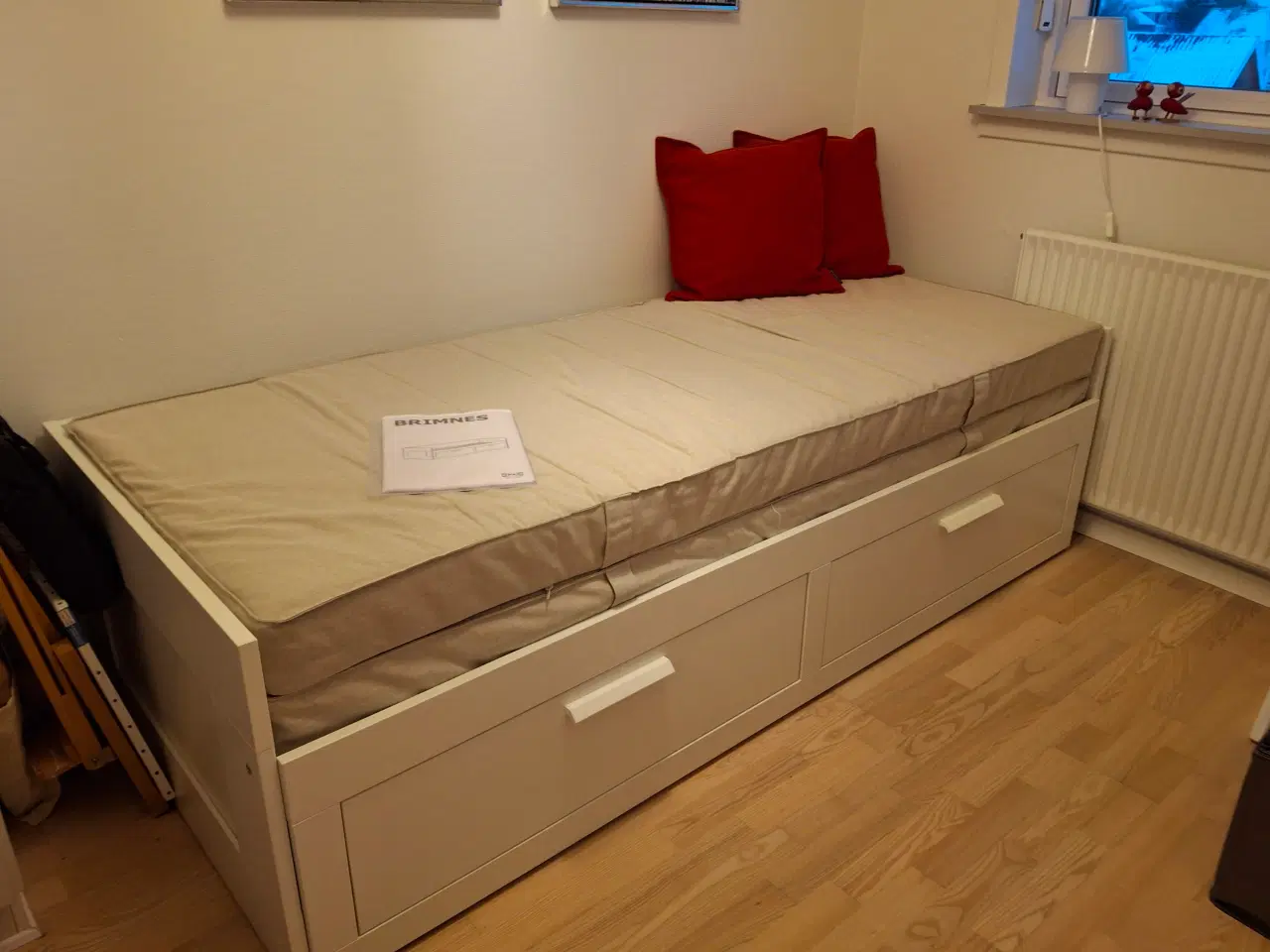 Billede 1 - BRIMNES sovesofa incl 2 stk madrasser