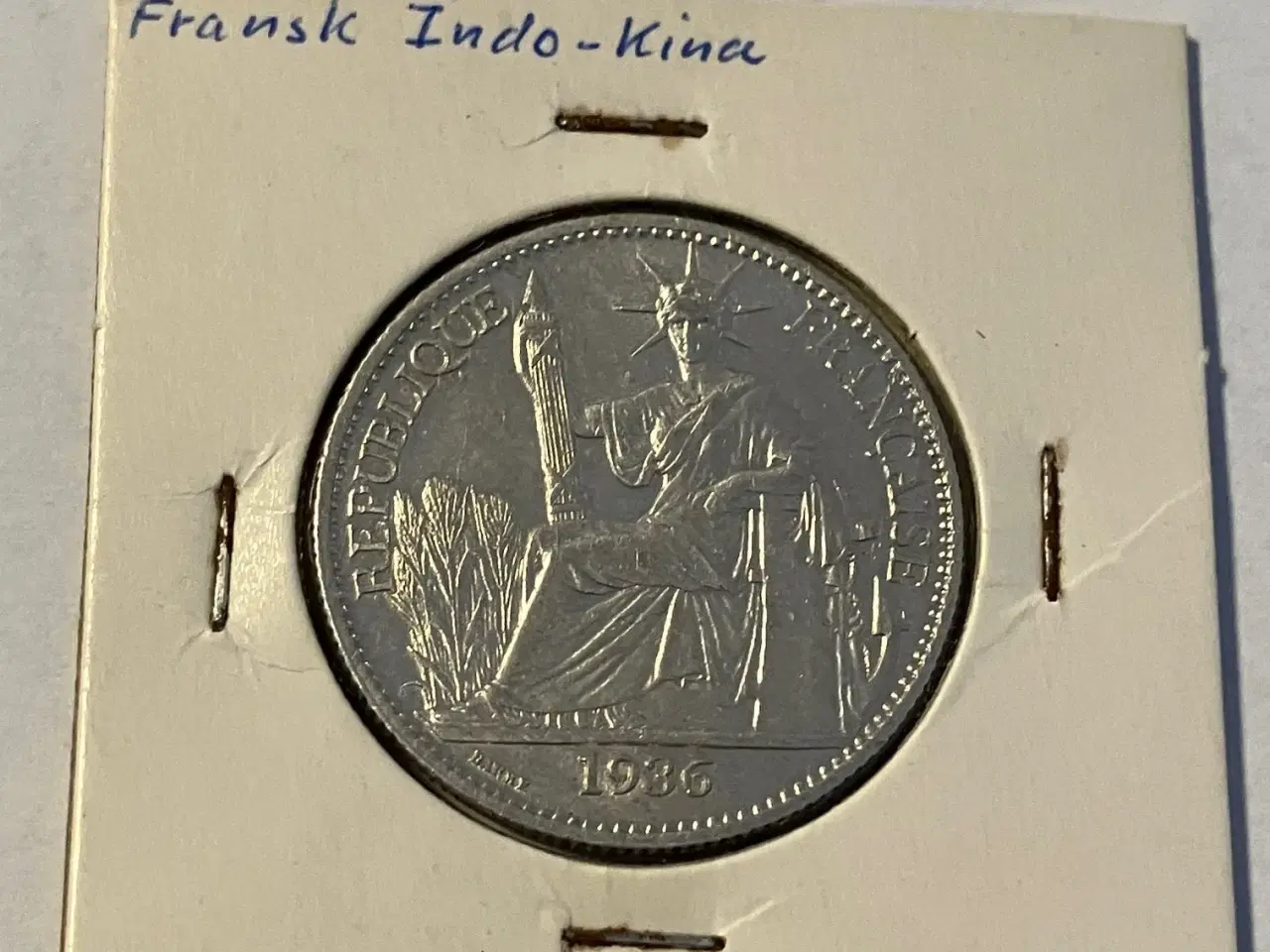 Billede 1 - 50 Centimes French Indochina 1936