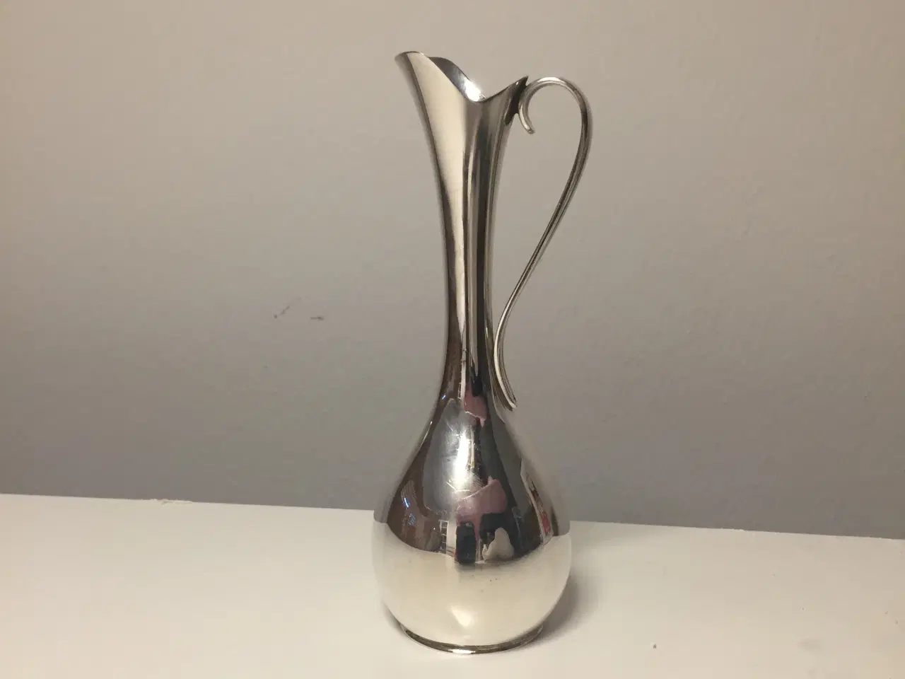 Billede 1 - Sølvbelagt vase