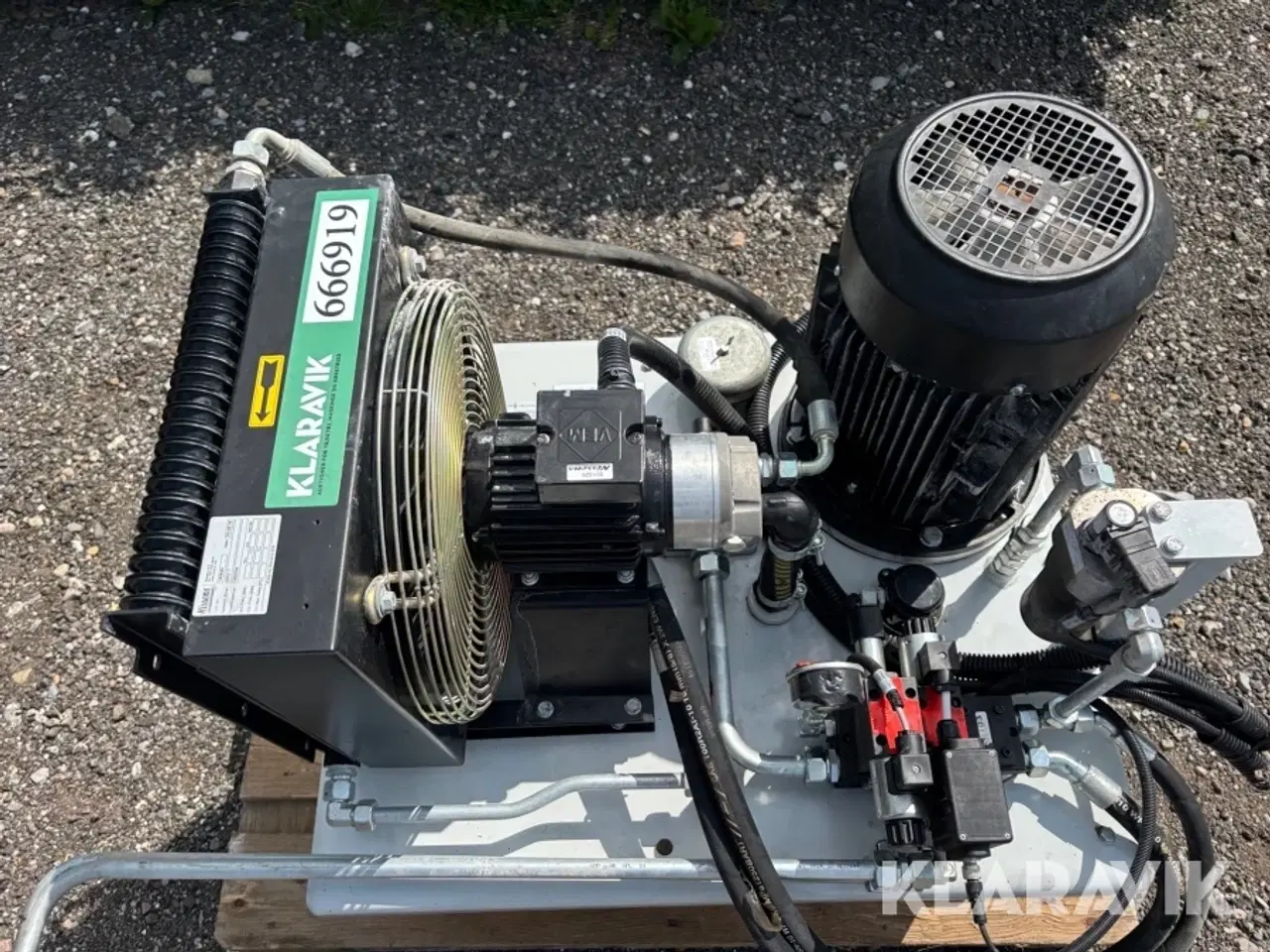 Billede 10 - Hydraulik station Serman & Tipsmark PS 70L 16 ccm 7.5 kW