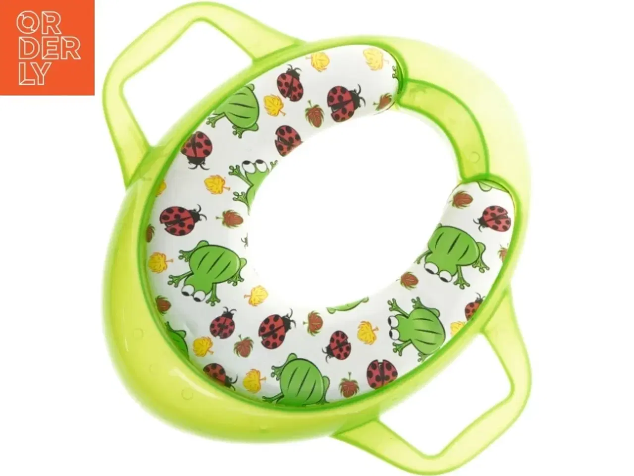 Billede 1 - Grøn baby toiletsæde (str. 37 x 41 cm)