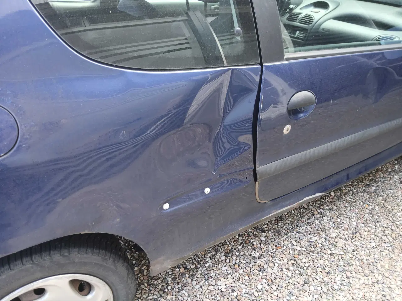 Billede 3 - Peugeot 206 skal synes , ny bagbro