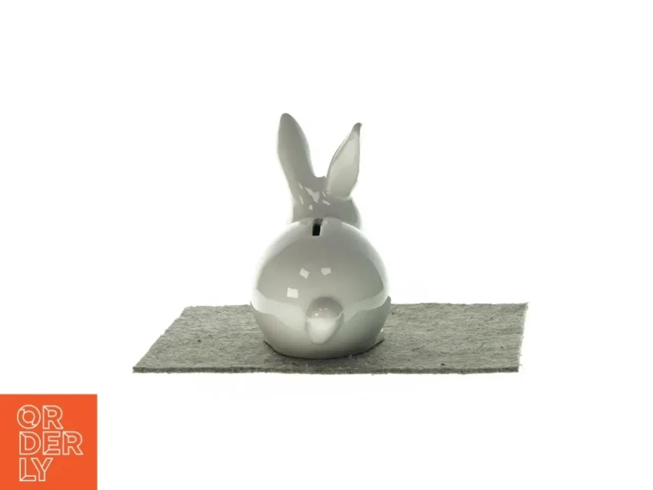 Billede 3 - Kanin-sparegris i porcelæn (str. LBH:17x7,5x15cm)
