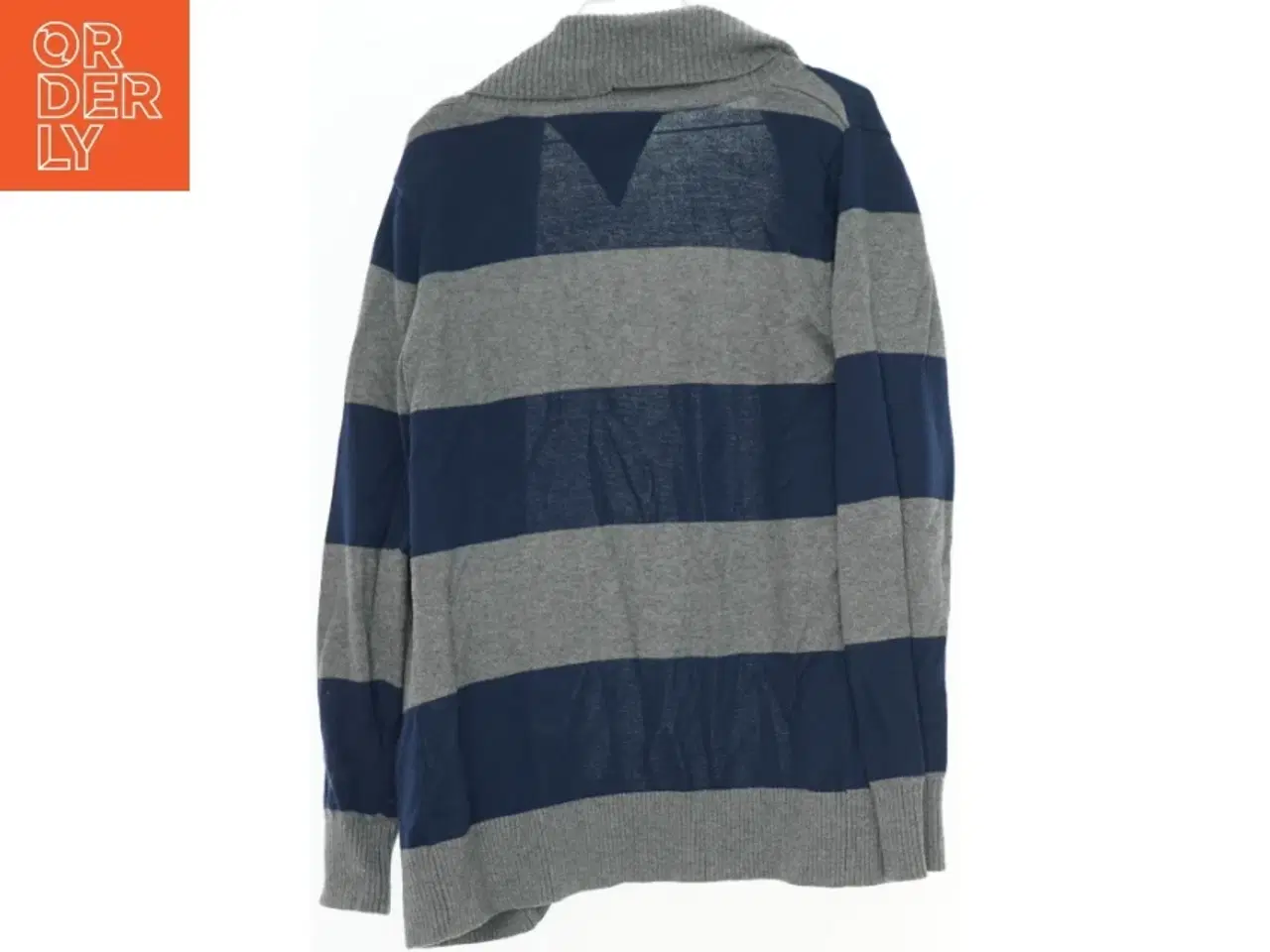 Billede 2 - Strikket cardigan med brede striber fra Tommy Hilfiger (str. 140)