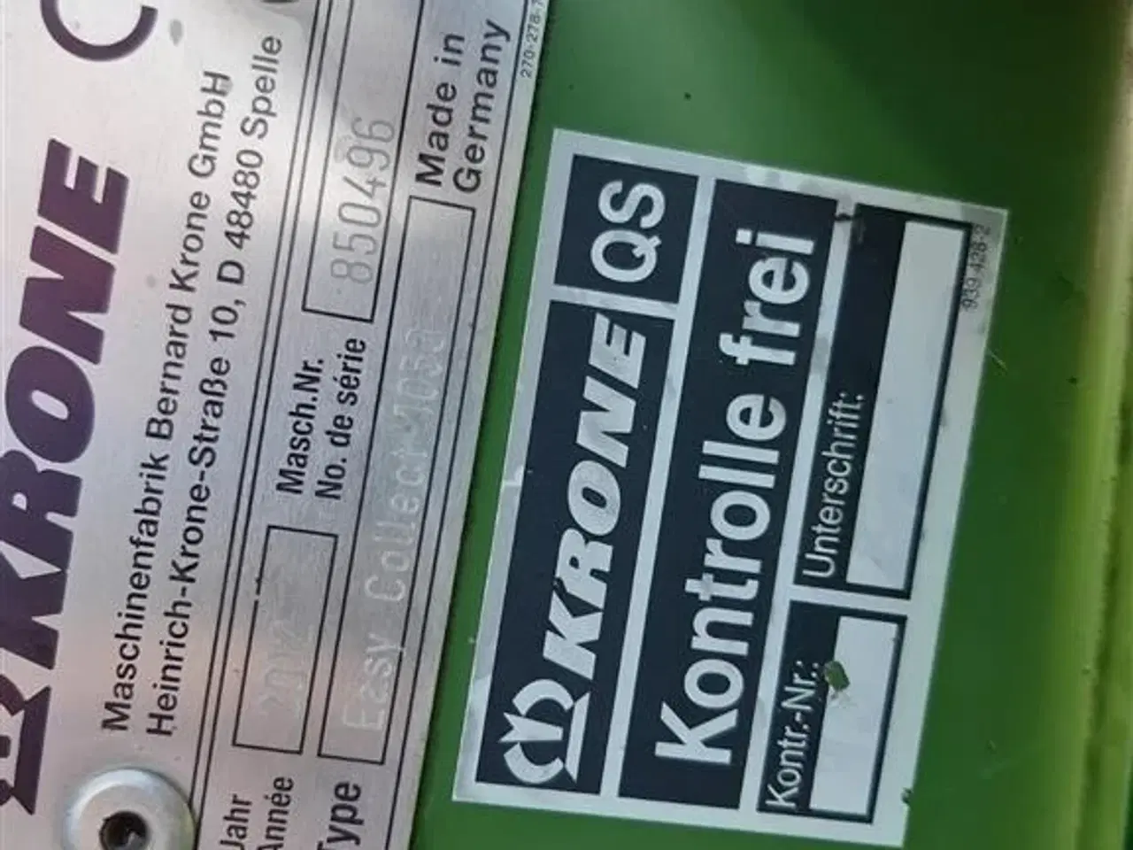 Billede 11 - KRONE Easycollect 1053