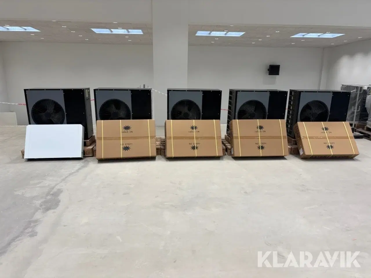 Billede 2 - Varmepumpe Scantherm Blokhus 7 kW R410A Monoblock 5 styk Nye/ubrugte med Fancoil (radiator)