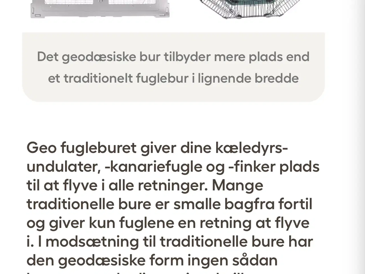 Billede 6 - Stort Geo fuglebur